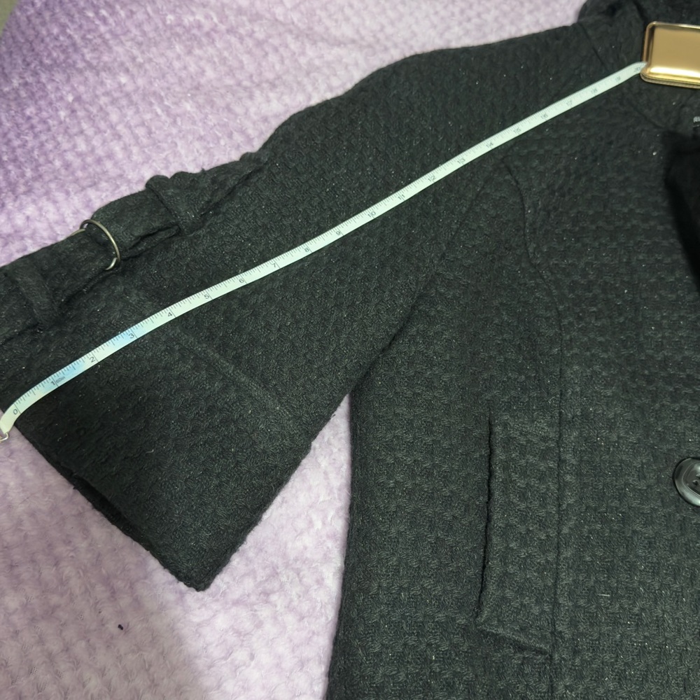 Mario Serrani Women's Black Double-Breasted Jacket - Picture 7 of 8